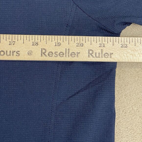 Travis Mathew Jacket Mens Medium Blue Crystal Cove 2.0‎ Full Zip Lightweight - Picture 5 of 15